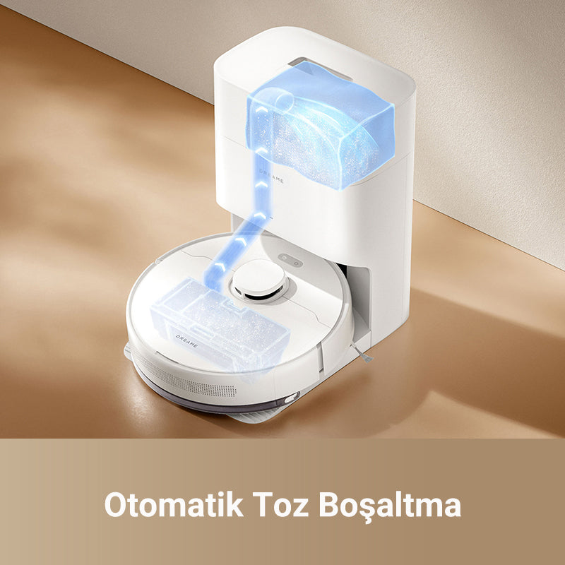 D10 Plus Gen2 | 6000 Pa Vormax, 90 Gün Otomatik Boşaltma & Mop