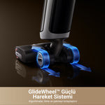 Görseli Galeri görüntüleyiciye yükleyin, GlideWheel teknolojisi ile güçlü hareket sistemi, pürüzsüz ve zahmetsiz süpürme sağlar.