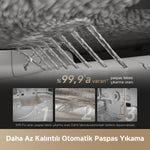 Görseli Galeri görüntüleyiciye yükleyin, %99,9 hijyen için otomatik paspas yıkama özelliğine sahip Dreame robot süpürge.