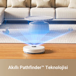Görseli Galeri görüntüleyiciye yükleyin, Akıllı Pathfinder™ teknolojisi ile haritalama yaparak verimli temizlik rotaları oluşturan robot süpürge.