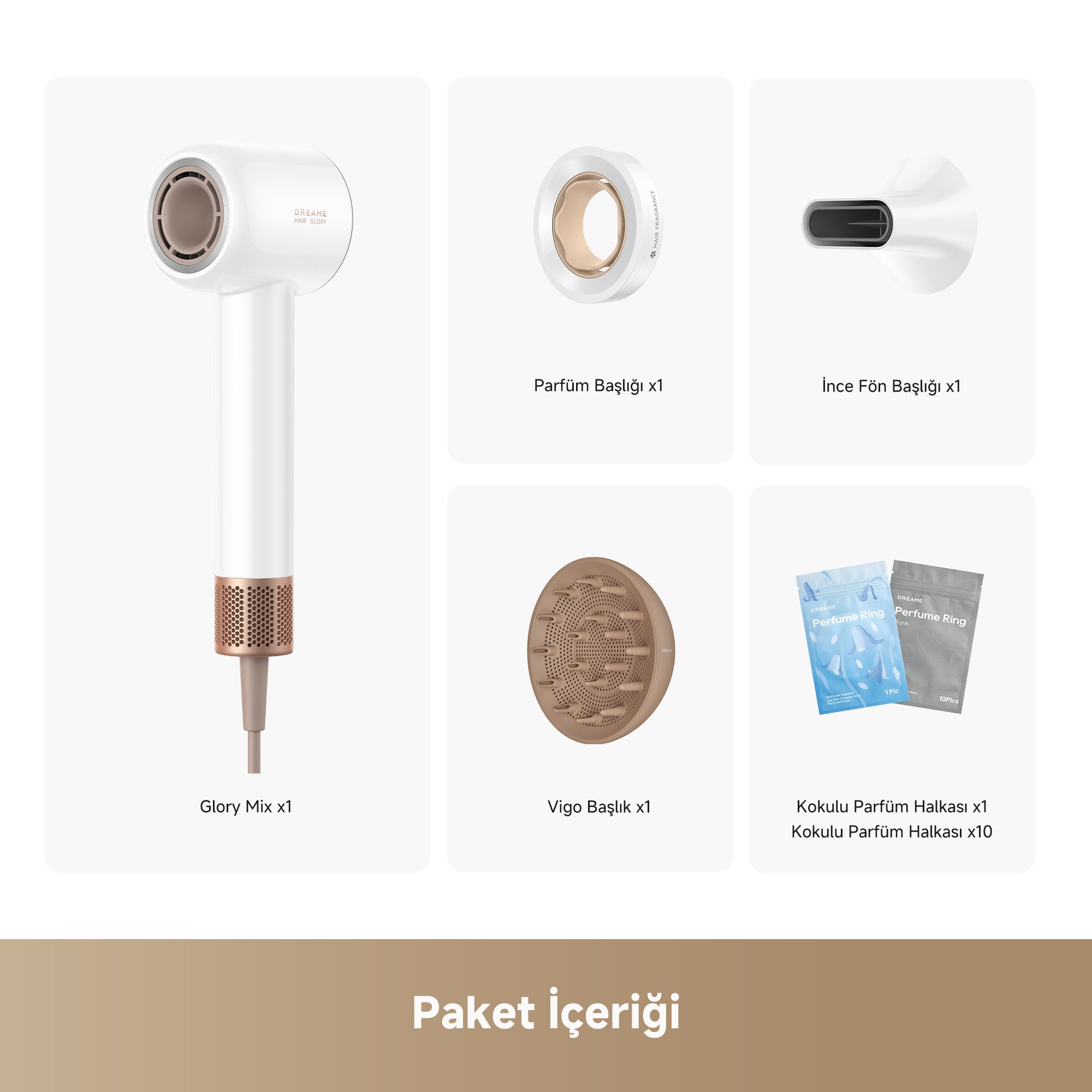 Dreame Glory Mix Saç Kurutma Makinesi