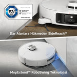 Görseli Galeri görüntüleyiciye yükleyin, SideReach™ teknolojili robot süpürge Dreame, dar alanlara etkili erişim sağlar.
