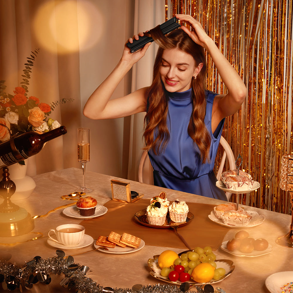 Dreame Hair Glamour Şarjlı Saç Düzleştirici, Siyah
