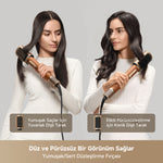 Görseli Galeri görüntüleyiciye yükleyin, Düz ve pürüzsüz saç görünümü için Dreame AirStyle Pro düzleştirme başlığı.
