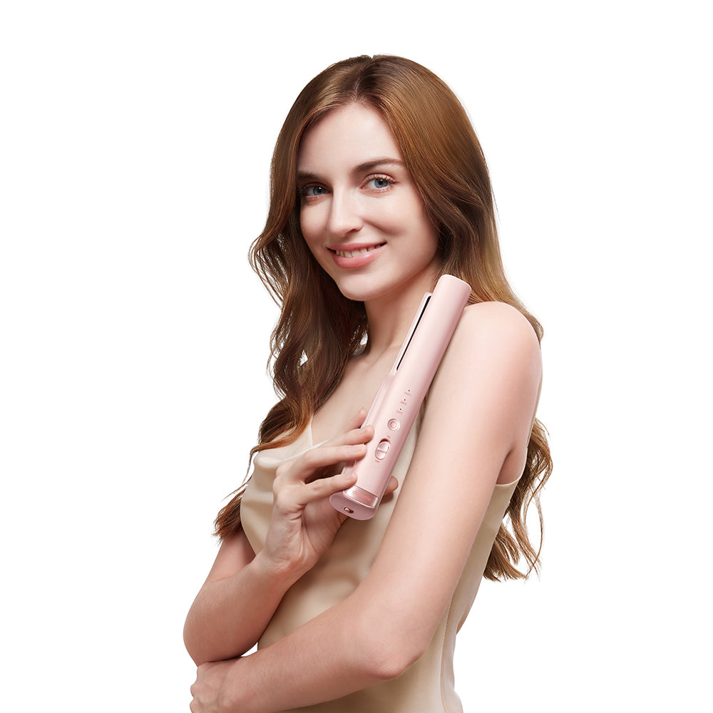 Dreame Hair Glamour Şarjlı Saç Düzleştirici, Pembe