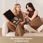 Görseli Galeri görüntüleyiciye yükleyin, Dreame Hair Miracle saç kurutma makinesi deri kaplama tasarım ve taşıma çantası
