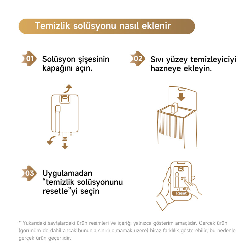 Dreame Temizlik Solüsyonu 450 ml L20 Ultra/L30 Ultra