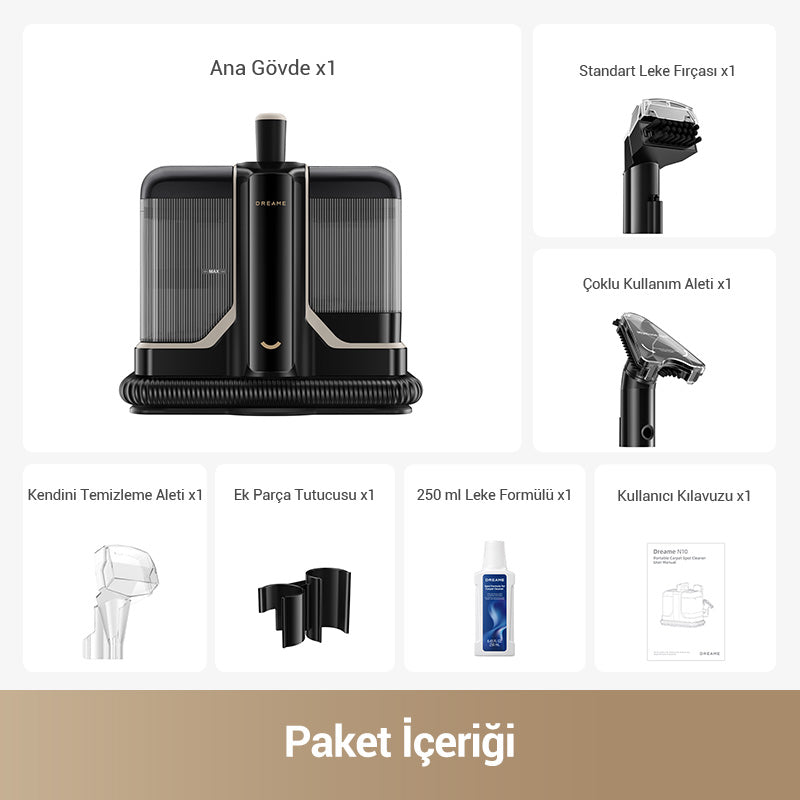 Dreame N10 Taşınabilir Halı Yıkama Makinesi