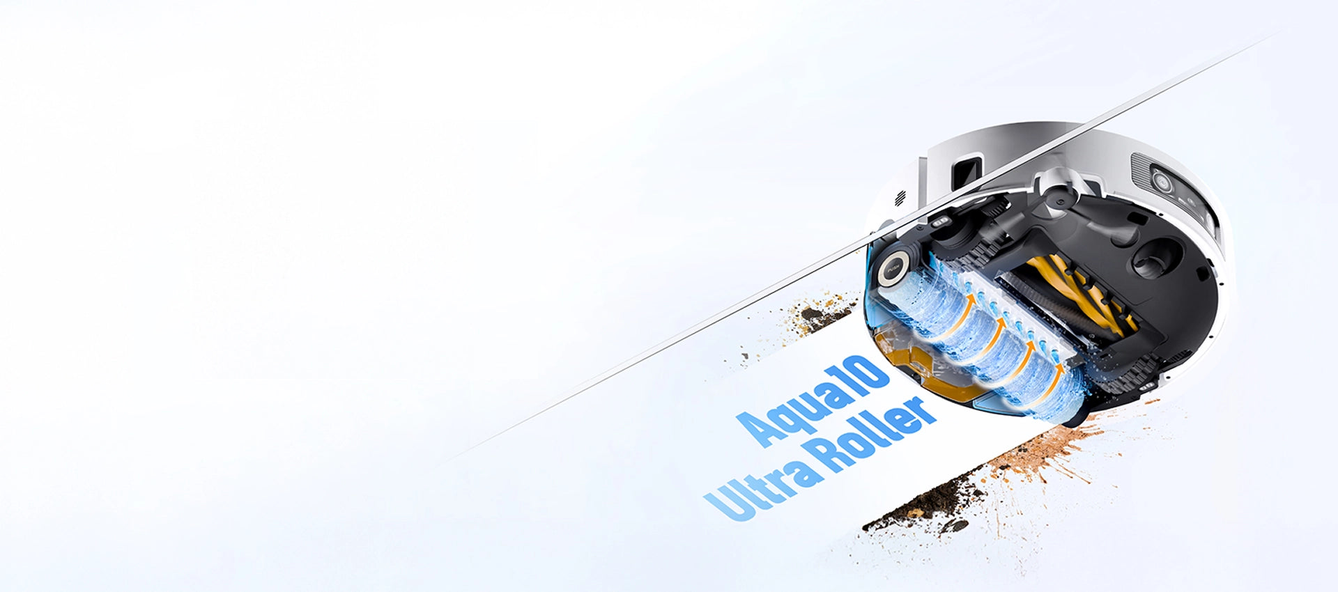 Dreame Aqua 10 Ultra Roller Complete Robot Süpürge Roller Temizlik Teknolojisi