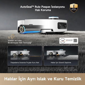 Dreame Aqua10 Ultra Roller Complete Robot Süpürge - AquaRoll ile