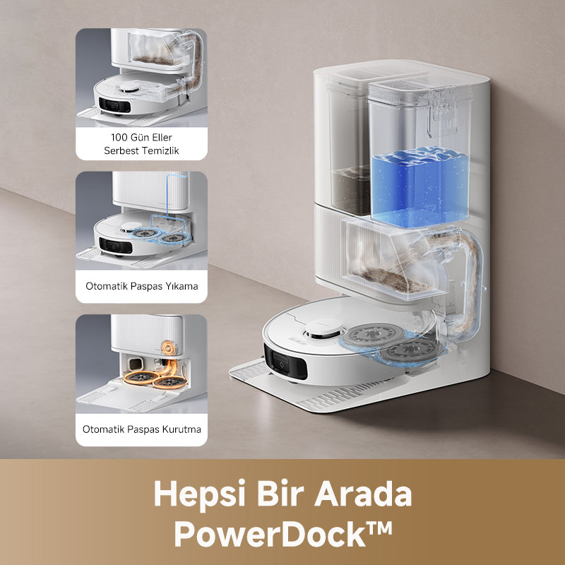 Hepsi bir arada PowerDock™ istasyonu.