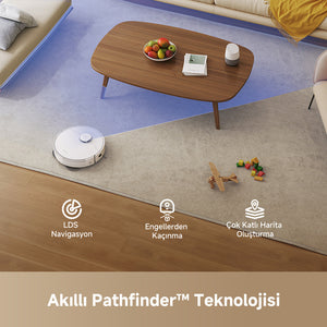 フォクシー　ラッフルトリムスリーブ　ホワイト　40 Dreame L40 Robot Süpürge – Dreame Türkiye Resmi Sitesi