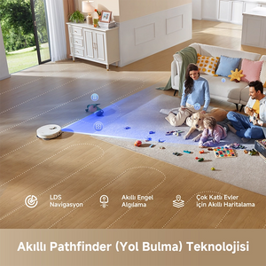 Dreame L40 Plus Robot Süpürge- Zahmetsiz Günlük Temizlik | Dreame