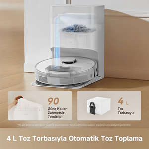 Dreame L40 Plus Robot Süpürge- Zahmetsiz Günlük Temizlik | Dreame