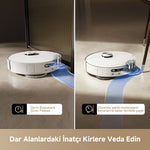 Görseli Galeri görüntüleyiciye yükleyin, dar alanlardaki inatçı kirleri hassas sensörlerle etkili şekilde temizler.
