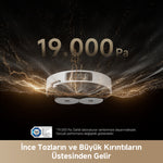 Görseli Galeri görüntüleyiciye yükleyin, 19.000 Pa güçlü emiş gücüne sahip robot süpürge
